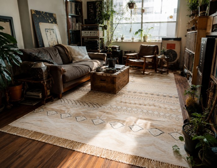 dark wood floor carpet
